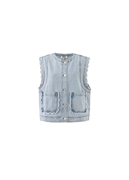Gaspare Two Piece Set Denim