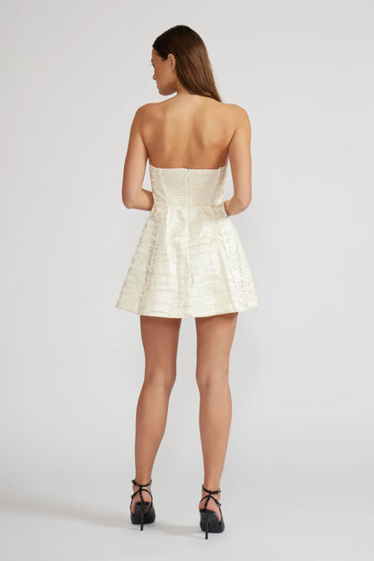 Dierdre Mini Dress Champagne