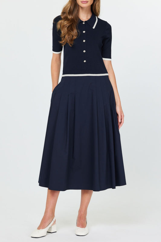 Alder Dress Navy