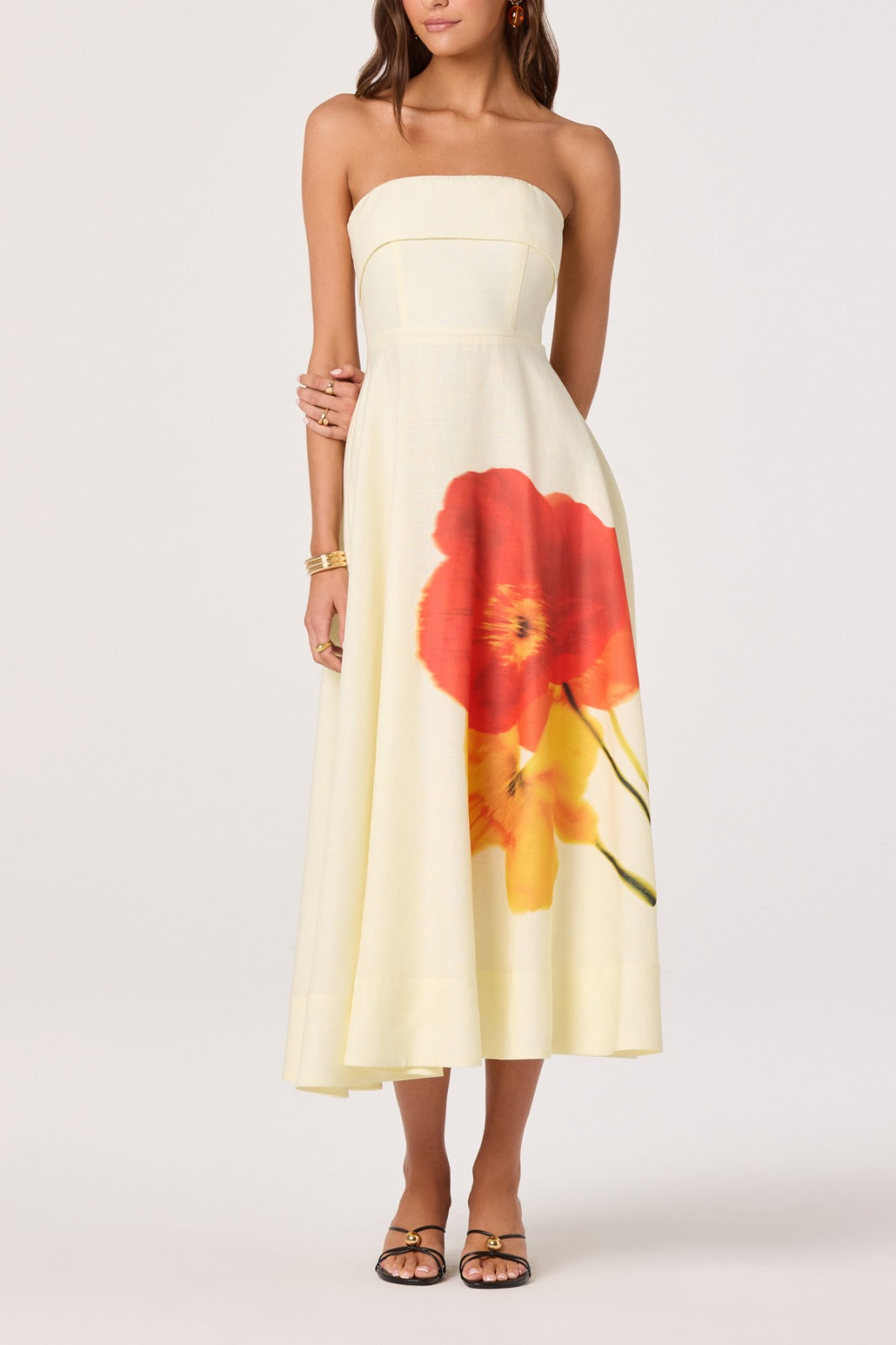 Joselyne Dress Yellow