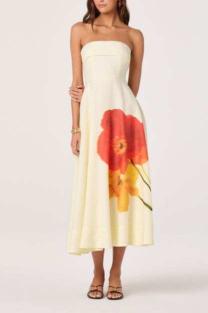 Joselyne Dress Yellow