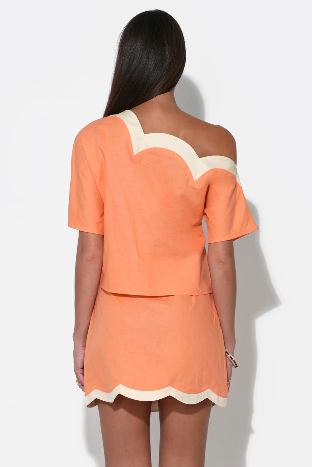 Madeline Two Piece Set Tangerine