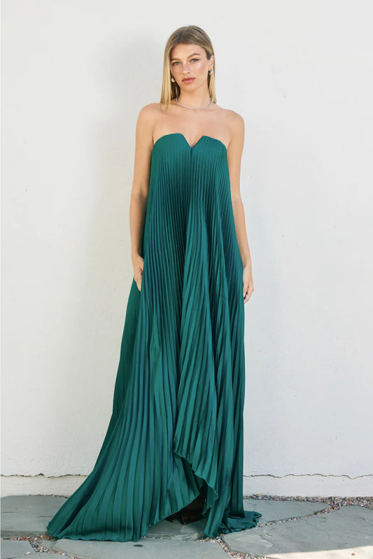 Cora Dress Emerald