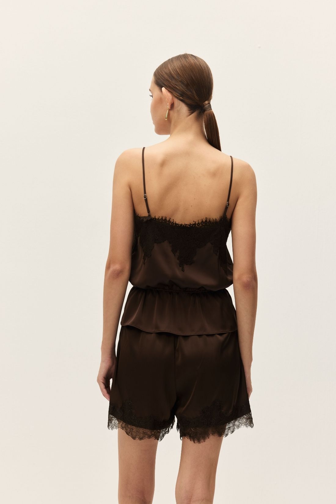 Katalina Two Piece Set Brown