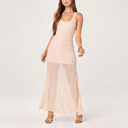 Glenna Dress Nude