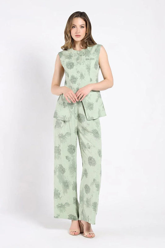 Fariha Two Piece Set Green