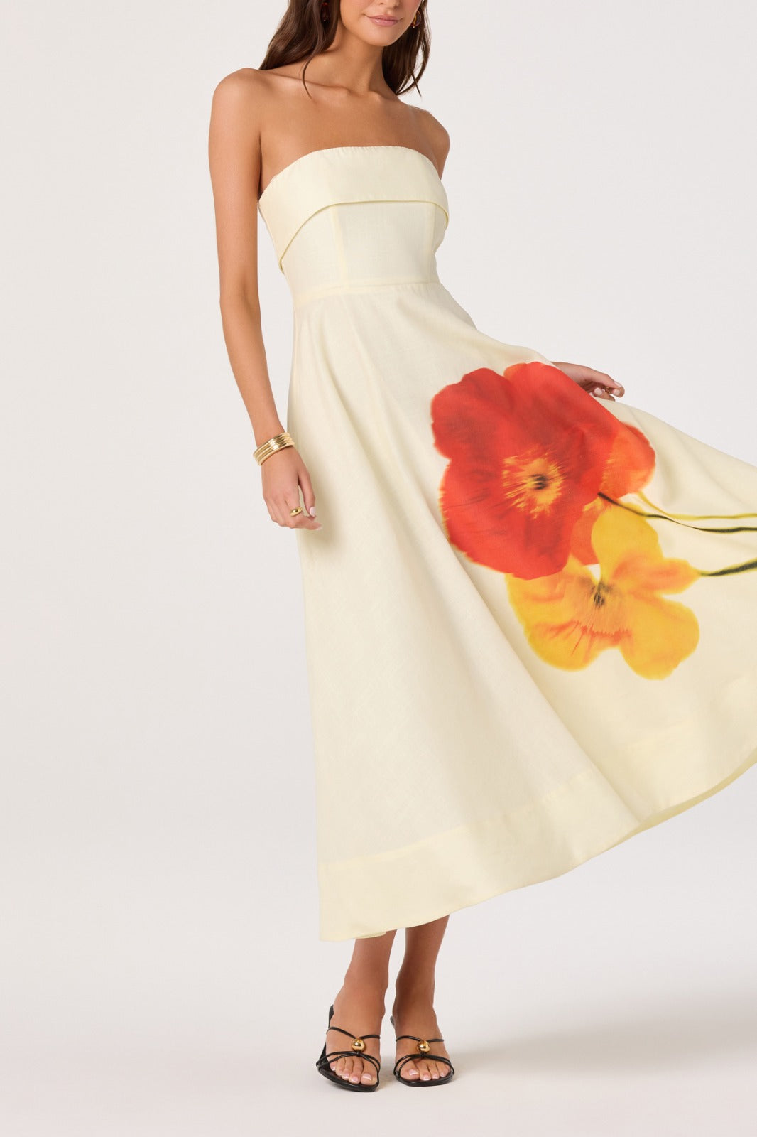 Joselyne Dress Yellow