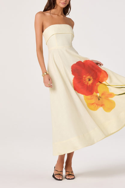 Joselyne Dress Yellow