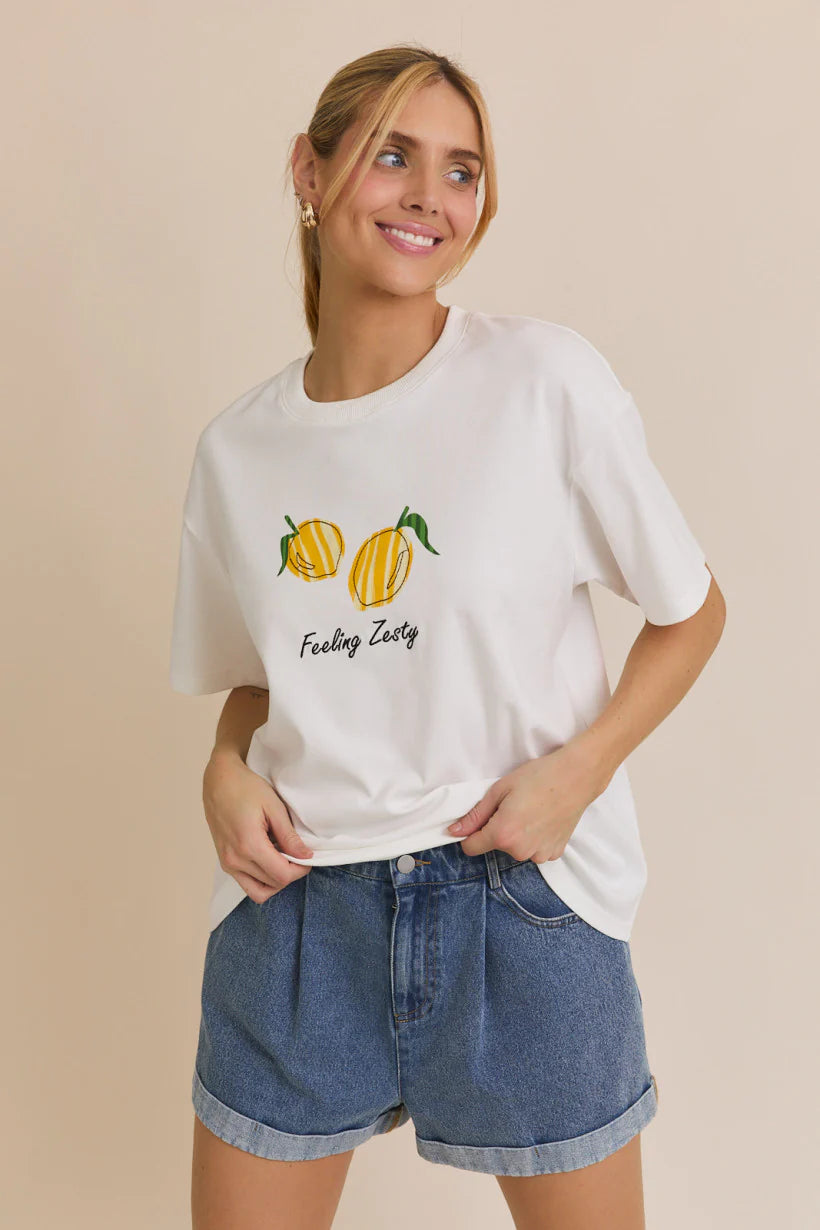 Selina T-Shirt White