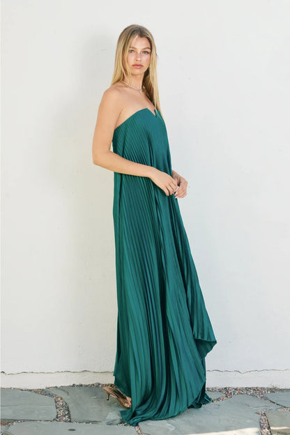 Cora Dress Emerald