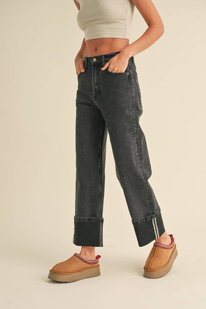 Jocé Pants Black Denim