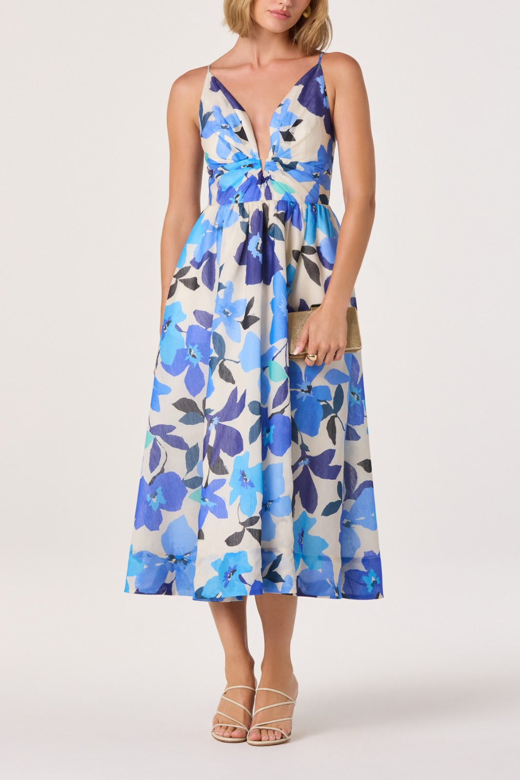 Janna Dress Blue Floral
