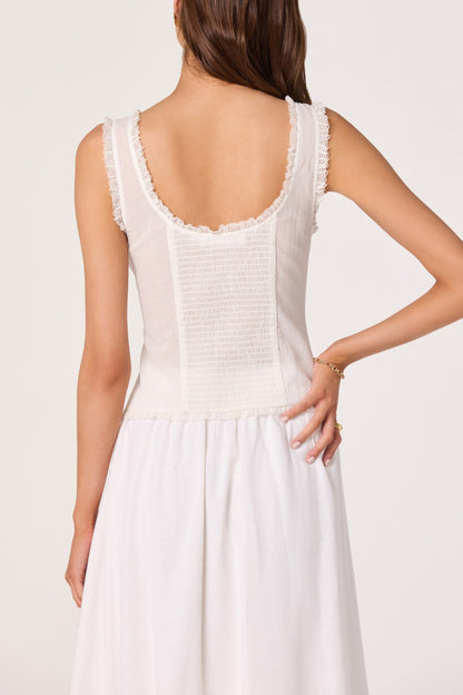 Carine Top White