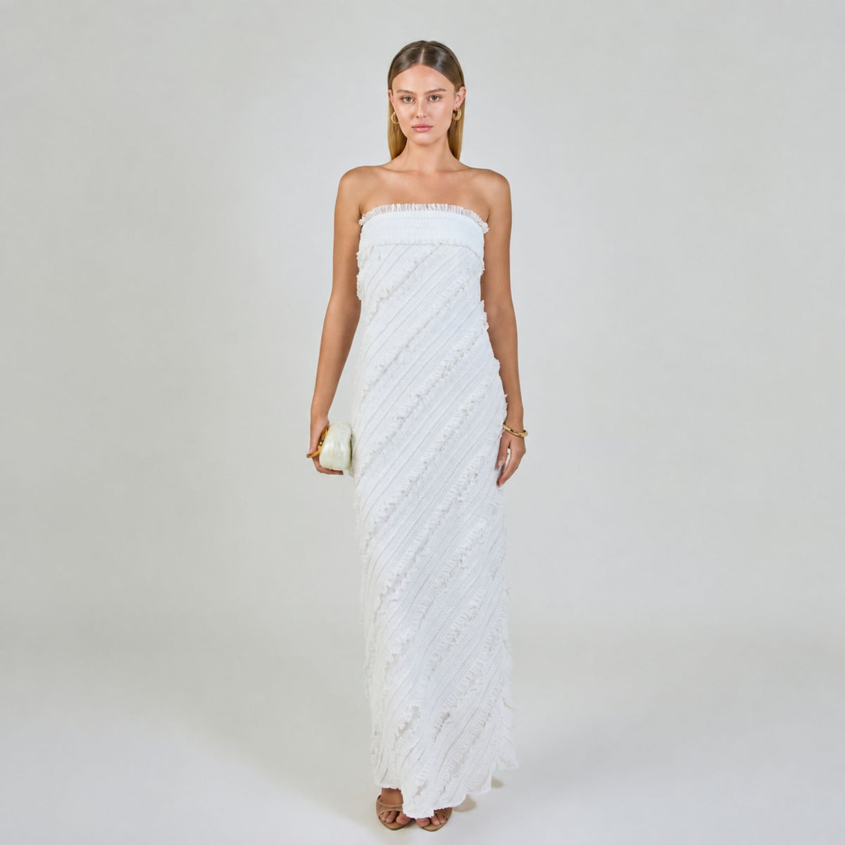 Fernanda Maxi Dress White