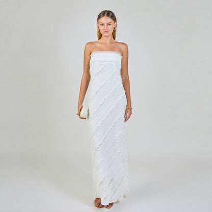 Fernanda Maxi Dress White