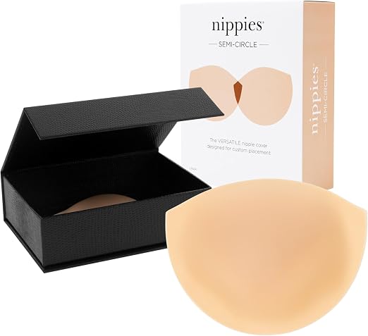 Semi Circle Nipple Cover Caramel