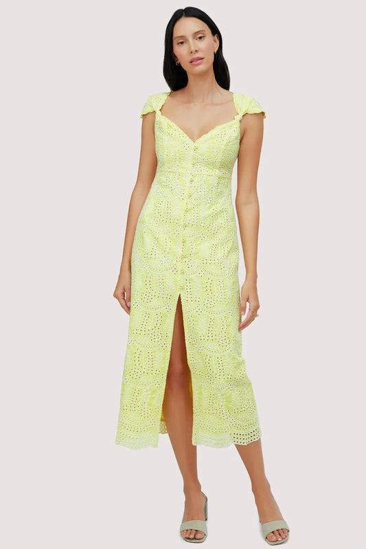 Lemon Drop Eyelat Dress