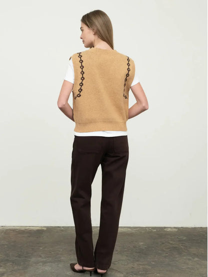 Leya Vest Camel