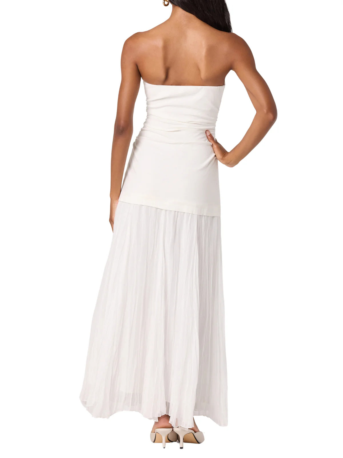 Yvonne Dress White