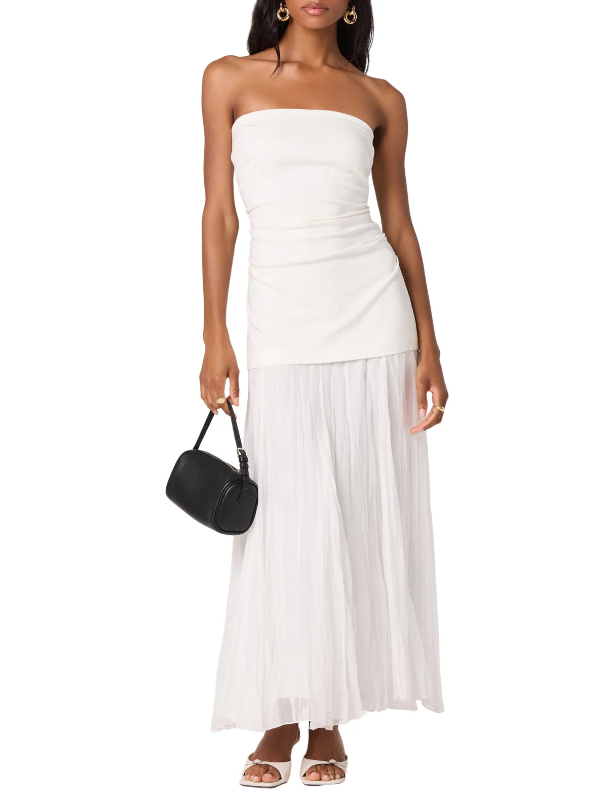 Yvonne Dress White