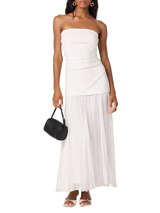 Yvonne Dress White