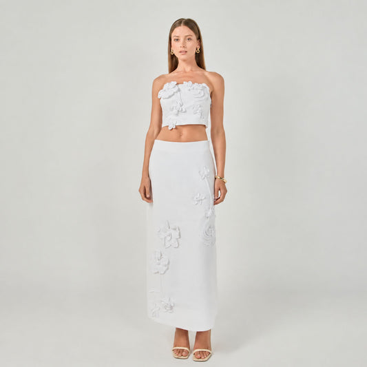 Vieno Two Piece Set White