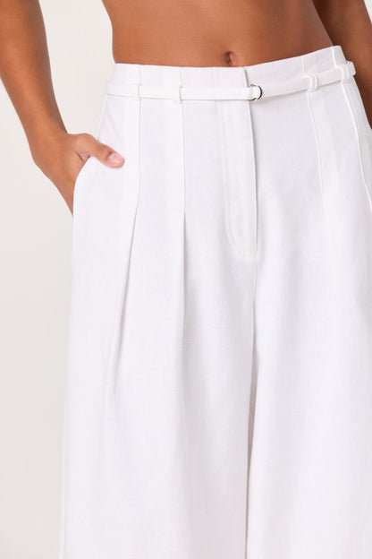 Aiden Pants White