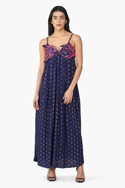Ariel Dress Navy