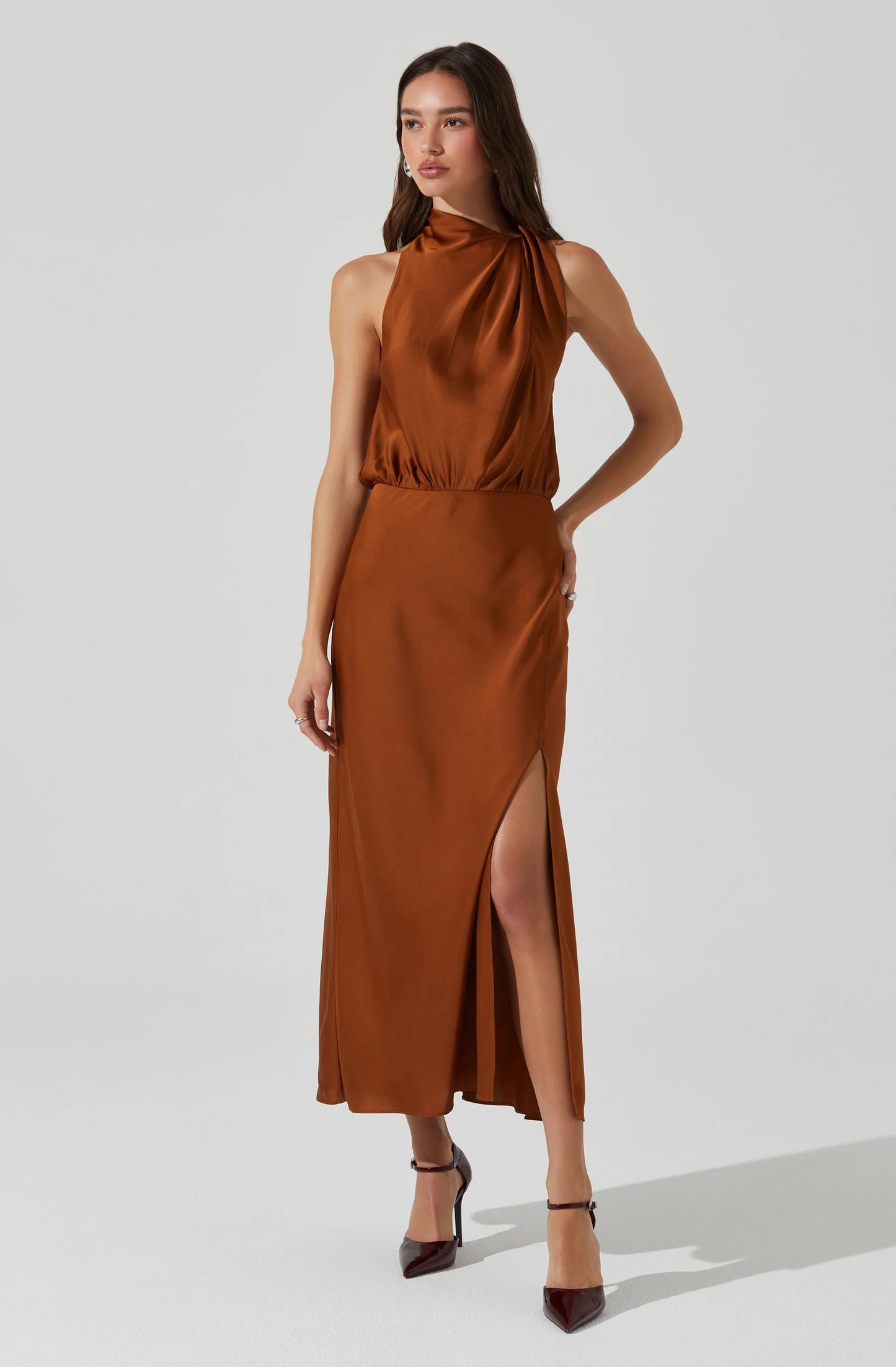 Jelyn Dress Bronze