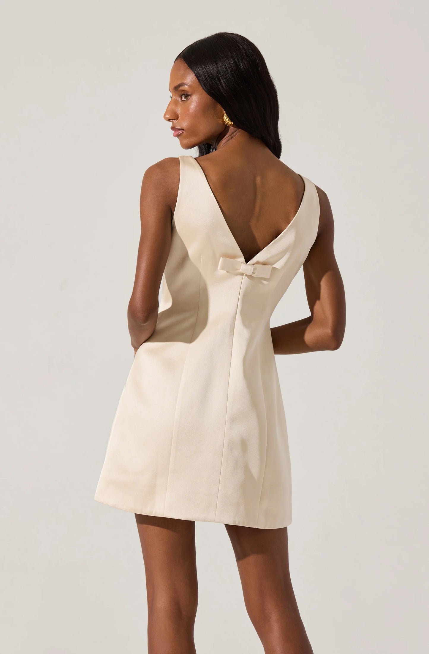 Alisanne Mini Dress Cream