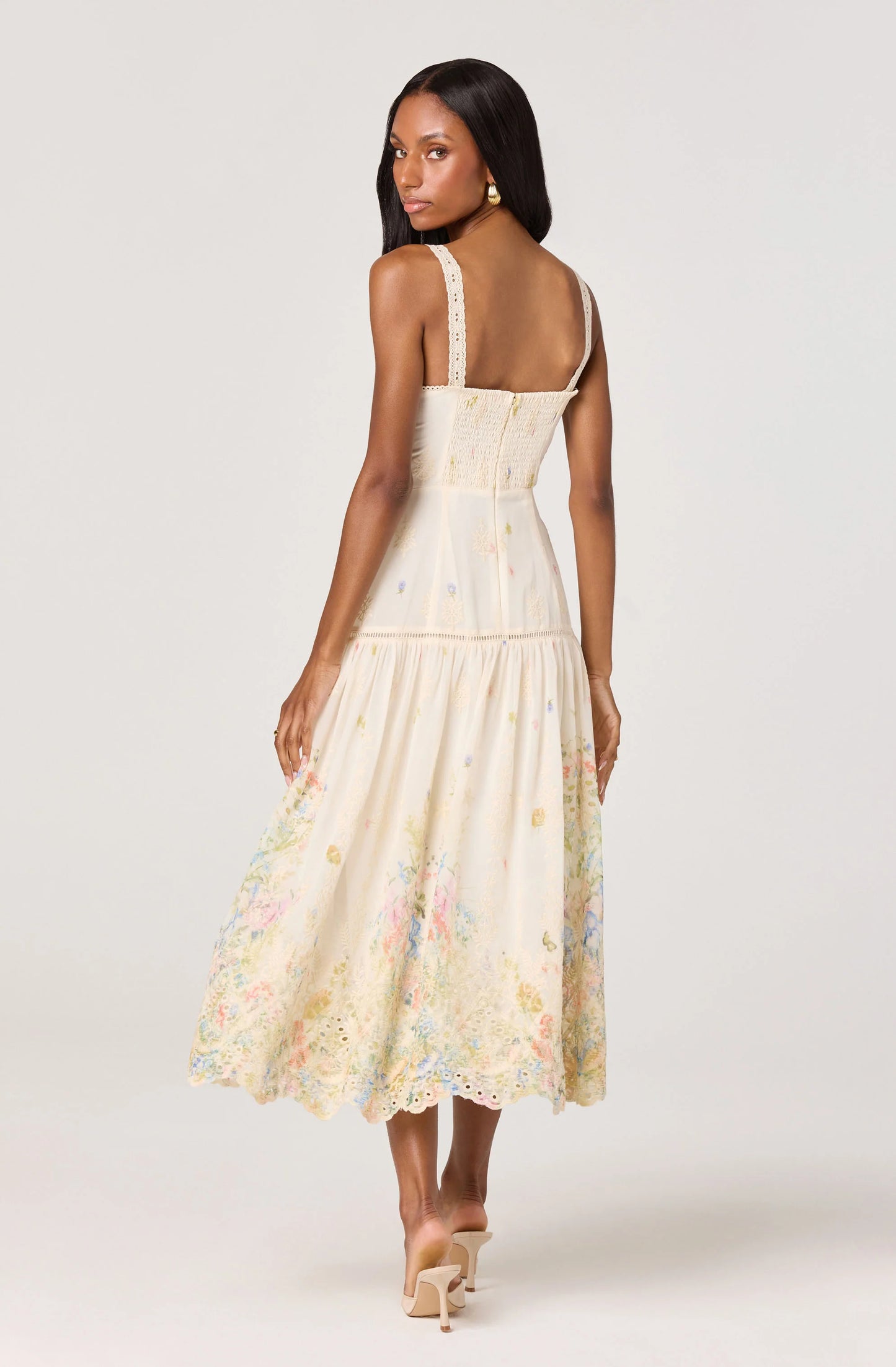 Pellagia Dress Cream Multi