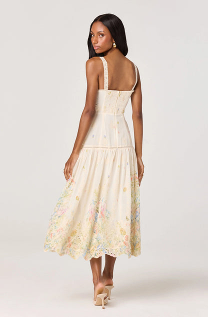 Pellagia Dress Cream Multi