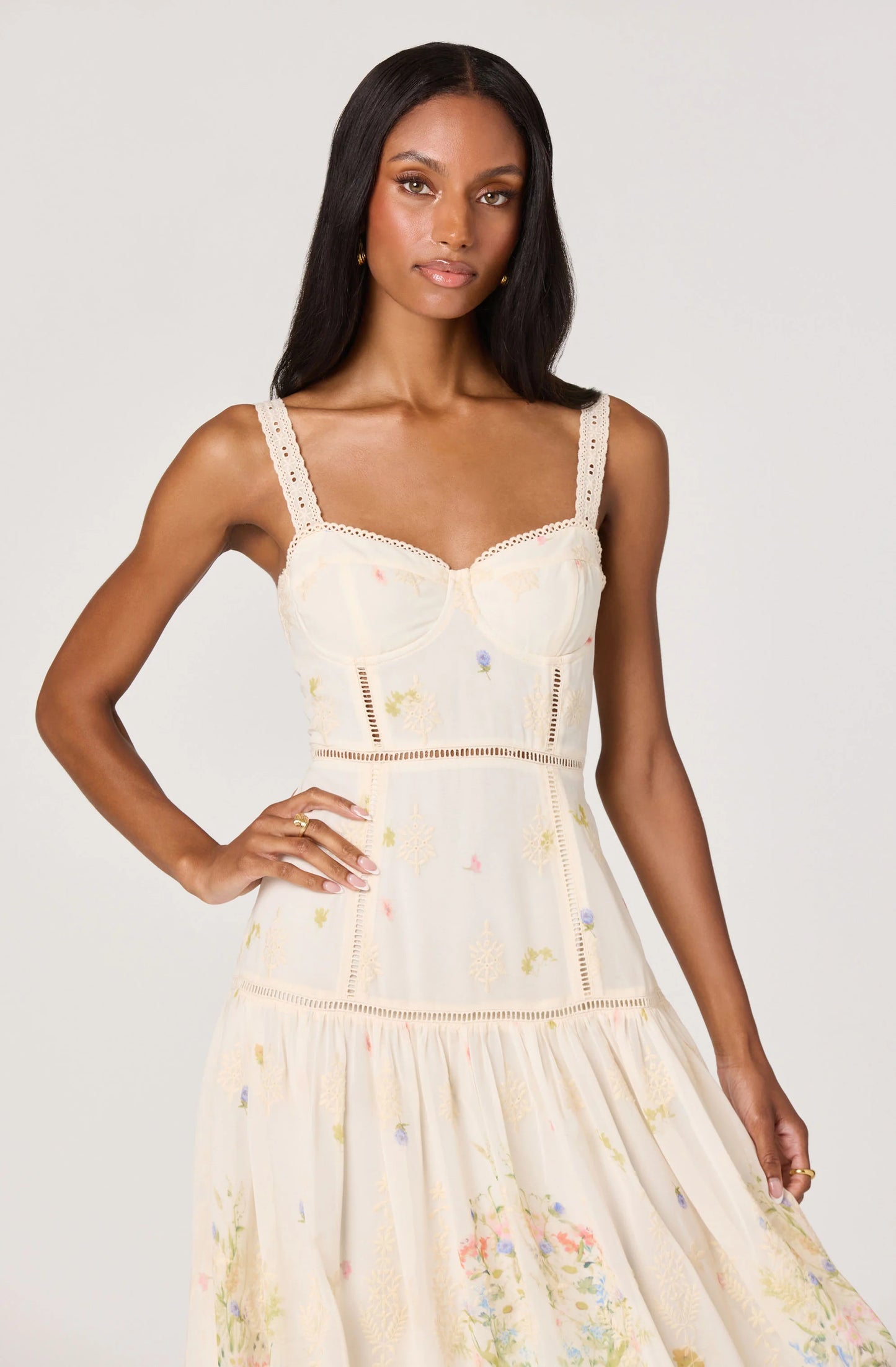Pellagia Dress Cream Multi