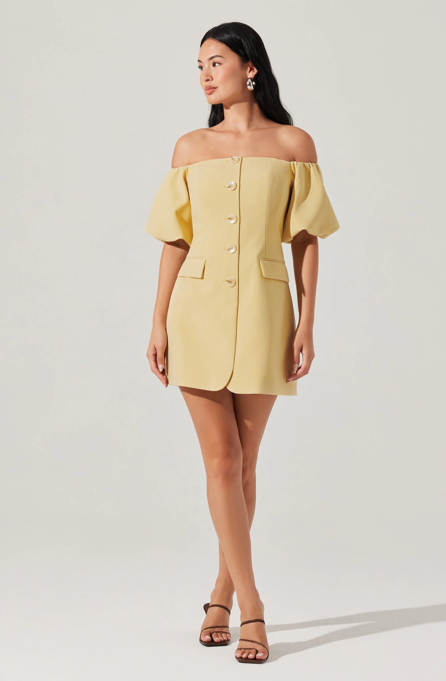 Biviana Dress Butter Yellow