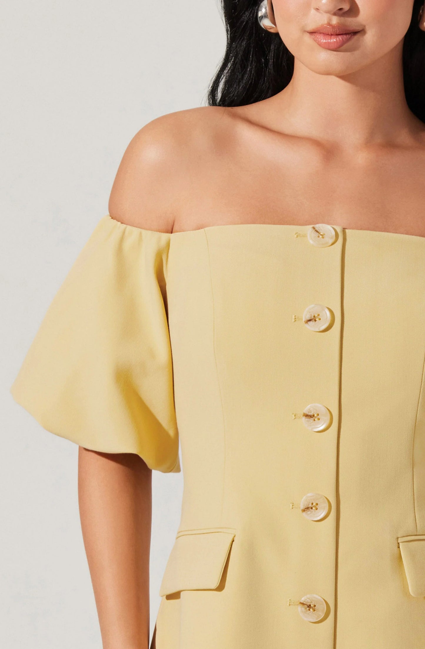 Biviana Dress Butter Yellow