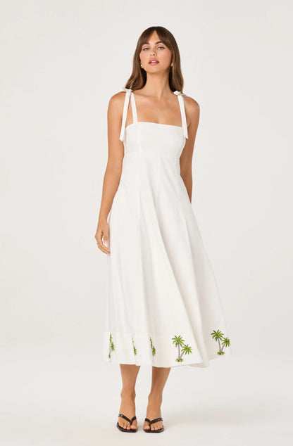Shiann Dress White