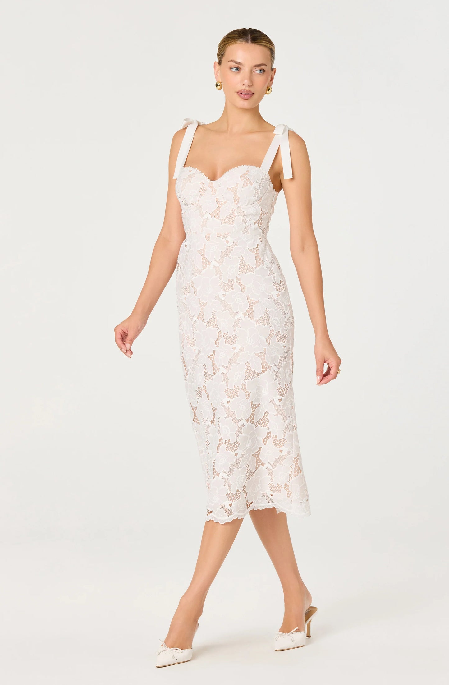 Donne Dress White