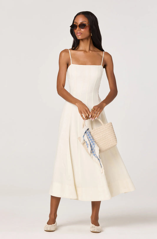 Trisha Dress Bone