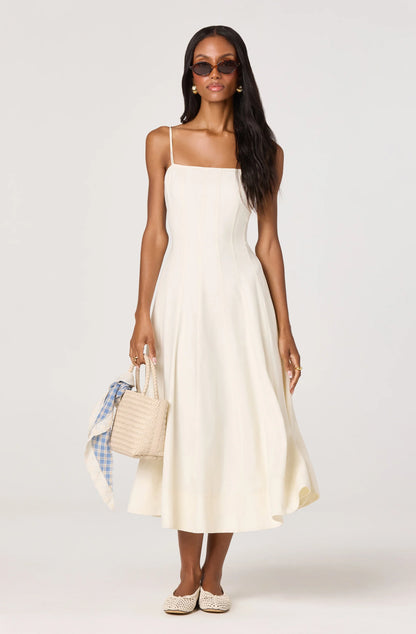 Trisha Dress Bone