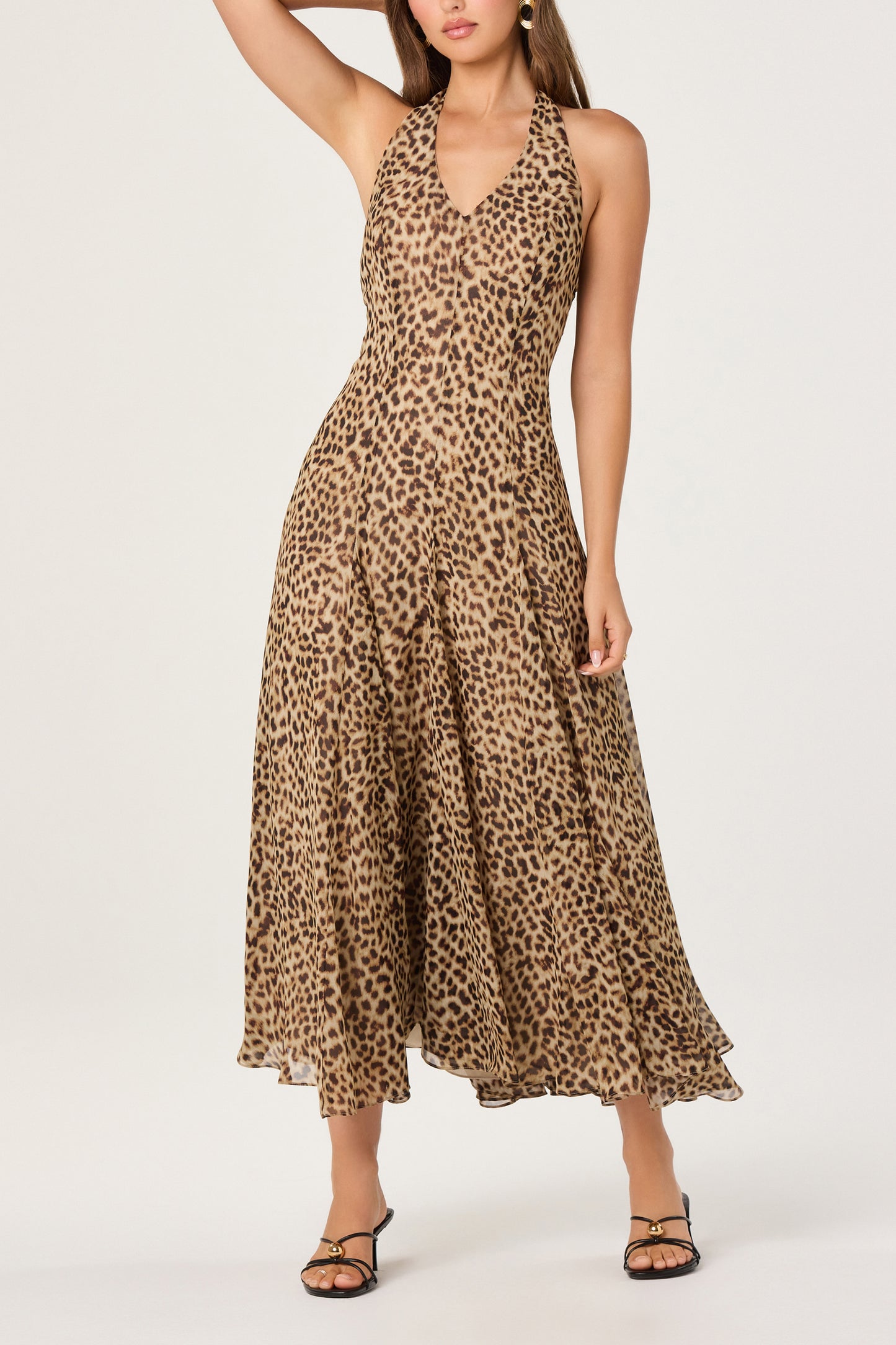 Myra Dress Cheetah Multi