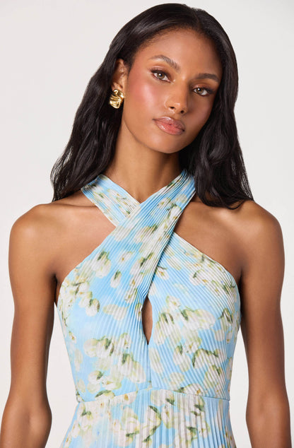 Samantha Dress Blue Floral