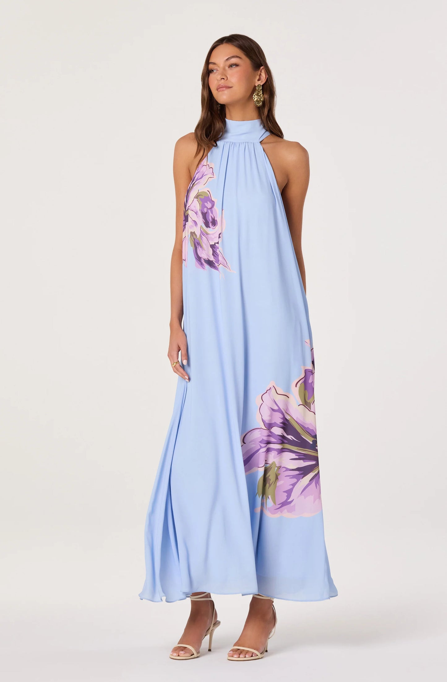 Nesta Dress Blue