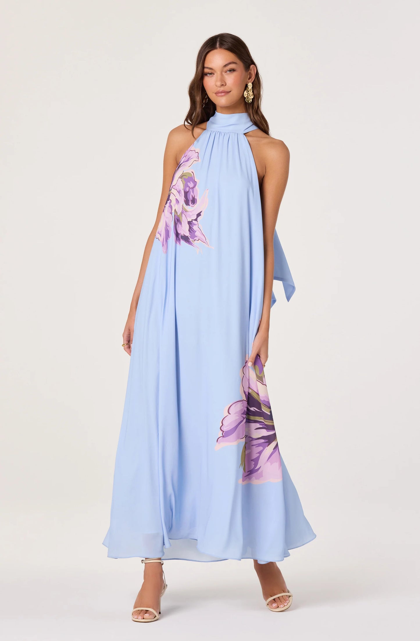 Nesta Dress Blue