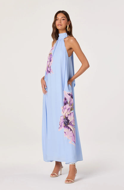 Nesta Dress Blue