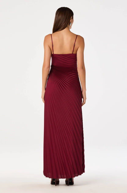 Paulette Dress Wine