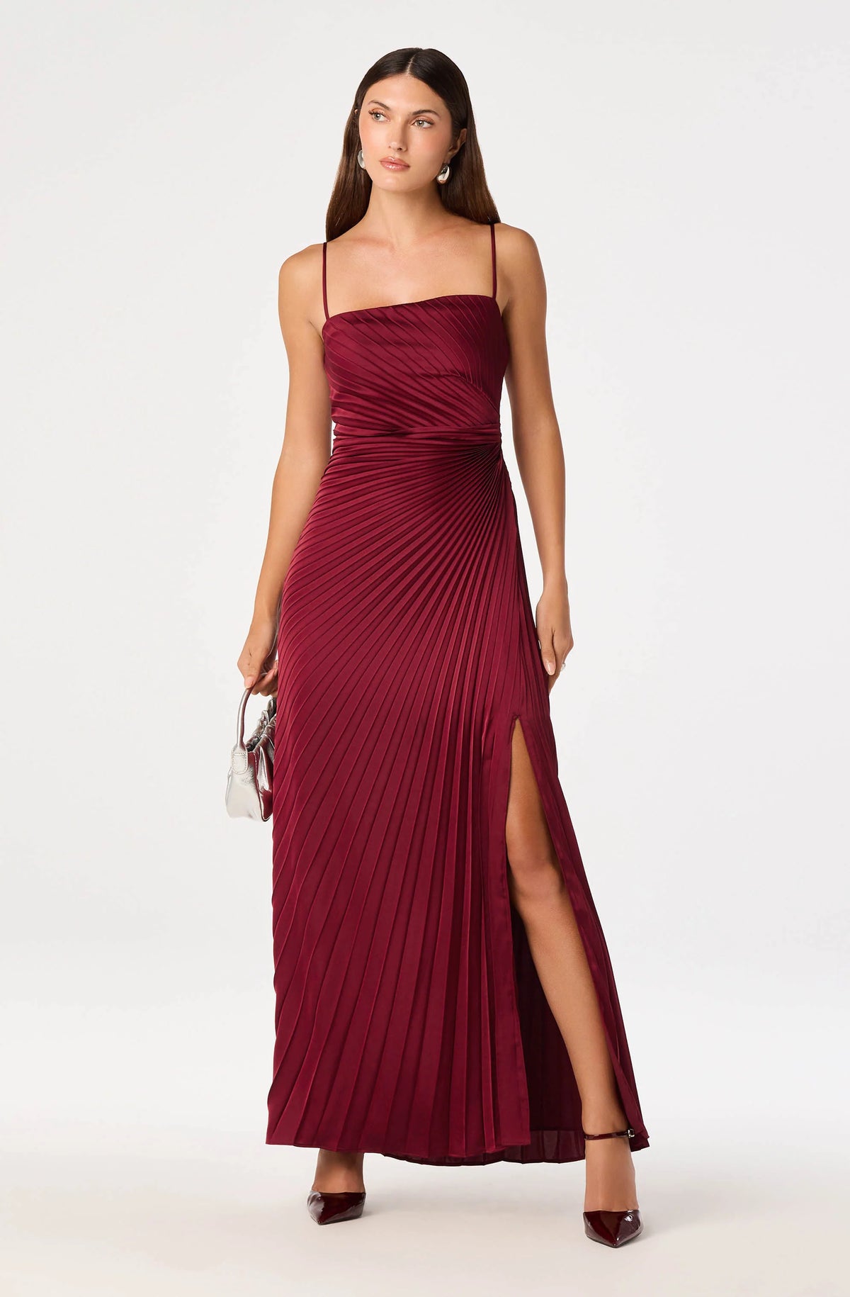 Paulette Dress Wine