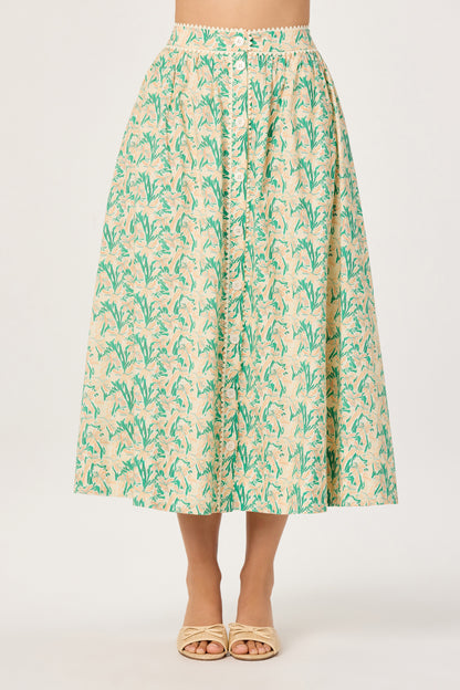 Keesha Two Piece Set Pink Green