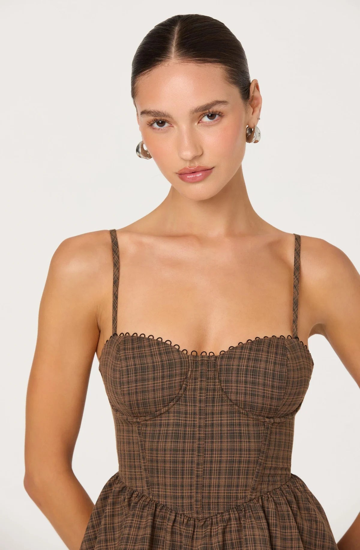 Baylin Top Black Brown