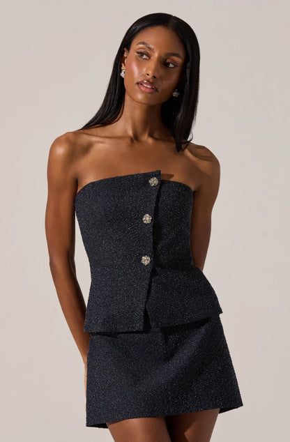 Moina Two Piece Set Denim