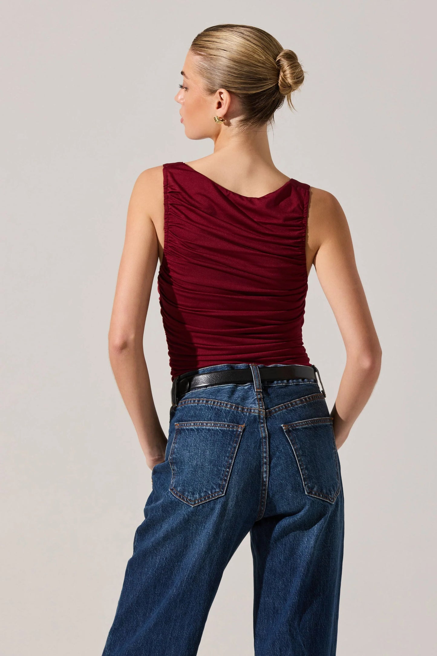 Voncile Bodysuit Burgundy